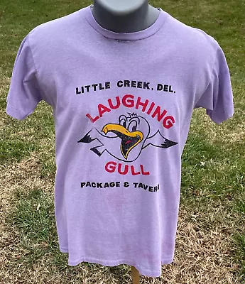 LAUGHING GULL Package & Tavern Vintage T-Shirt Little Creek De Single Stitch • $16