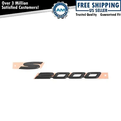 OEM Fender Mounted Black S2000 Logo Emblem Nameplate LH Or RH For Honda S2000 • $68.99