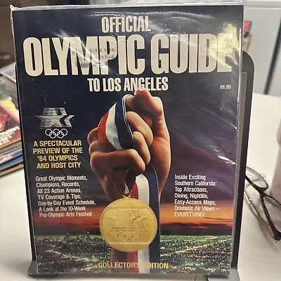 Official Olympic Guide To Los Angeles Collector's Edition (1984) A9 • $10.79