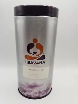 Teavana Moroccan Mint Loose Tea 3.9oz In 6 Inch Teavana Tin Vacuum-Seal Canister • $109.99