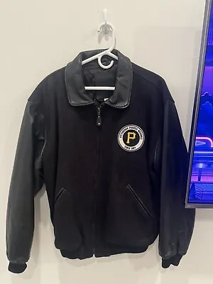 Size XL - Pirates X Golden Bear Classic Wool One Of A Kind Black Varsity Jacket • $5