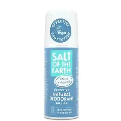 £5.99 • Buy Salt Of The Earth - Natural Roll On Deodorants - 75ml