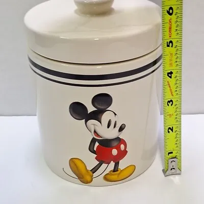 Disney Mickey Mouse Canister /Cookie Jar 6  • $18.98