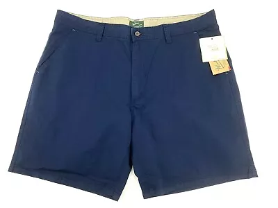 Woolrich Shorts Mens 40 Blue Vista Point Eco Blue Organic Cotton Casual Chino • $20.04