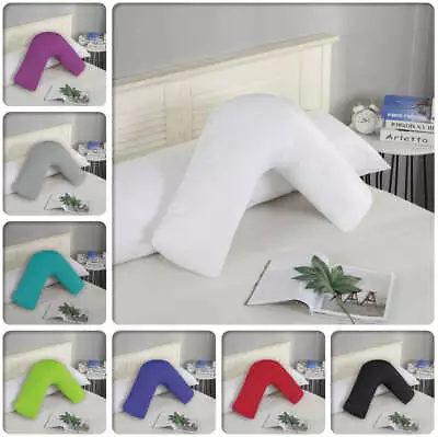 Fabric Fantastic 1000TC Ultra Soft V Shape Pillowcase Cover 78 X 36cm • $29.99