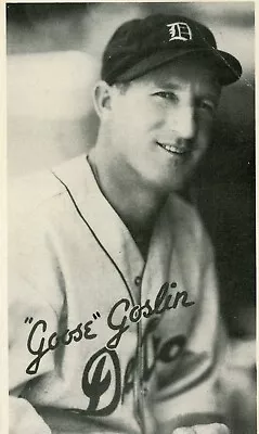 1936 GOUDEY WIDE PEN A40 WASHINGTON SENATORS Goose Goslin • $33.99