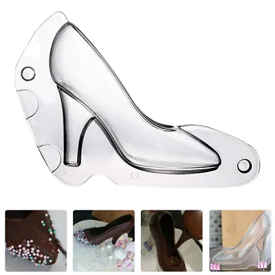  3 D Fondant Mold Decoration Shoe Molds Clear Heels Women Miss Pudding Cake • £6.84