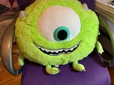 Monsters Inc Mike Wazowski Plush Pillow Pet Perfect Condition • $30