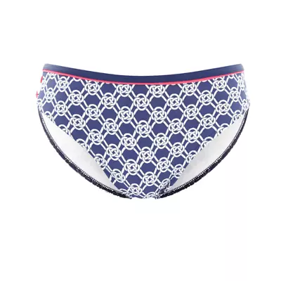 Panache Swim Lucille Classic Pant Navy Print Size 10 BNWT • £9.99