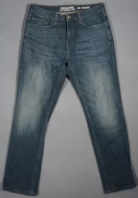 WD01413 NICE *LEVI'S* SIGNATURE S67 ATHLETIC MENS BLUE JEANS 32X32 (msr 32 X31 ) • $20