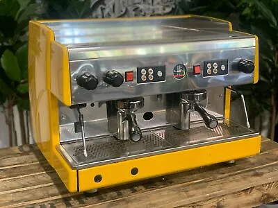 Cma 2 Group Yellow Espresso Coffee Machine Commercial Cafe Cart Mobile Trailer • £1605.07