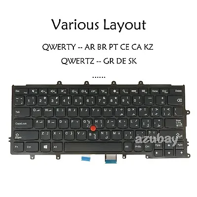 Laptop Keyboard For Lenovo Thinkpad X230S X240 X240S X250 X260 X270 A275 No LED • $34.39