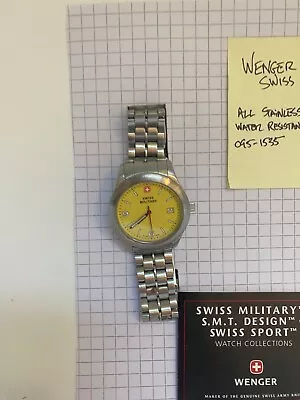 Wenger Swiss Army Watch With Metal Band • $40
