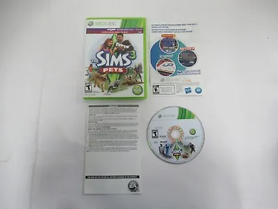 $12.11 • Buy The Sims 3: Pets Xbox 360 Video Game Complete Tested Ea Limited Edition Kinect