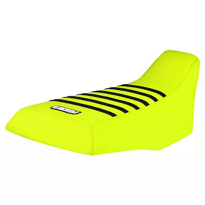 $68.95 • Buy Honda TRX 300 Fourtrax Seat Cover 1988 - 2000  All NEON YELLOW - BLACK Ribs #273