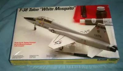 NIB Vintage Testors  T-38 Talon White Mosquito Plastic Model Airplane Kit 1/48 • $4.99