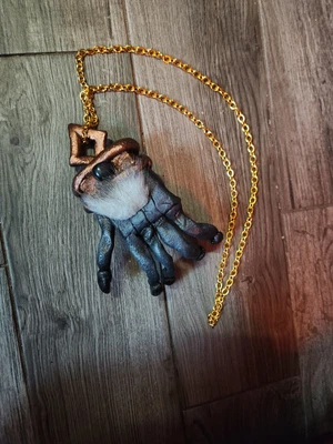 $24 • Buy Faux Cursed Monkey's Paw Necklace Handmade