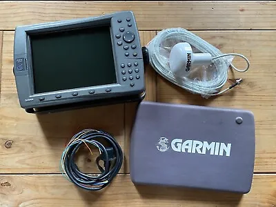 Garmin GPSMAP2010C Marine GPS Chartplotter Fishfinder Color Antenna • £298.99