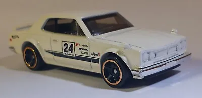 Hot Wheels 1971 Nissan Skyline H/T 2000 GT-R White From 2024 Multi-Pack In US! • $4.99