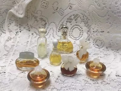 Lot Of 8 Vintage MINIATURE Perfume Mini Splash Spray Parfum  *READ* • $39.99