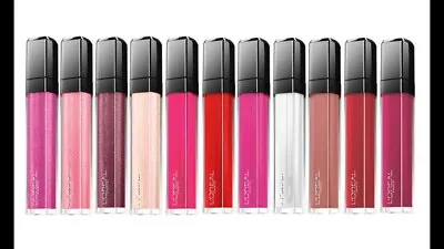 L'OREAL PARIS Infallible Lip Glosses Various Shades 8ml NEW • £3.49