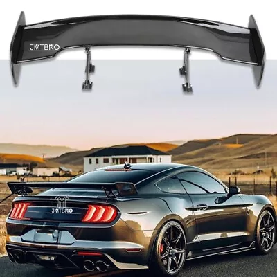 47  GT Style Rear Car Trunk Lip Spoiler Adjustable Wing For Ford Mustang GT V8 • $214.09