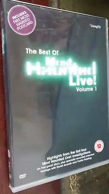 Derek Acorah/yvette Fielding Best Of Most Haunted Live! - Vol 1 Dvd No Case Inc! • £2.29