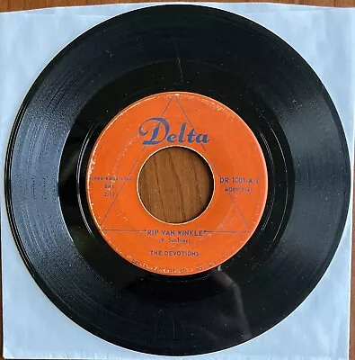 The Devotions Rip Van Winkle / I Love You For Sentimental Reasons 45 RPM Record • $69.99