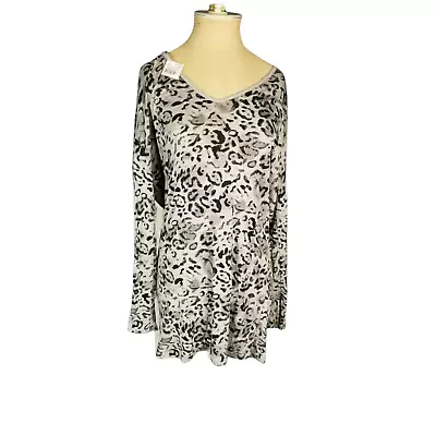 A Pea In The Pod With Michael Stars NWT Animal Print Maternity Top One Size • $24