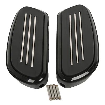 $59.99 • Buy Passenger Floorboards Fit For Harley Touring Street Electra Road Glide 1993-2022