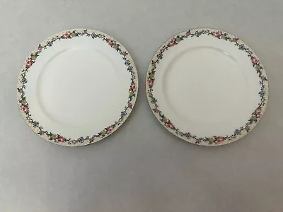 Set Of (2) - Limoges France Depose - C Ahrenfeldt - 8.5  Salad Dessert Plates • $12.75