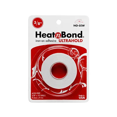 £5.45 • Buy Heat And Bond Ultra Hold Iron On Adhesive TAPE 3/8  X 10 Yds (9.5mm X 9.1m)