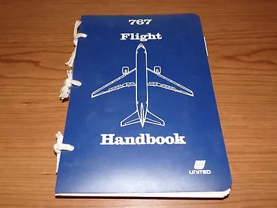 United 767 Flight Handbook • $50