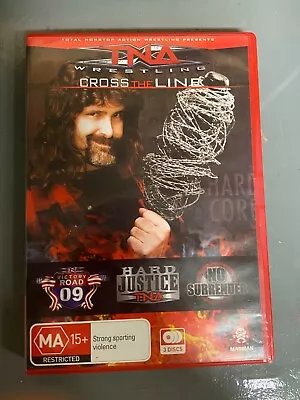 TNA Wrestling - Cross The Line - 3DVD - FREE POST • $22.90