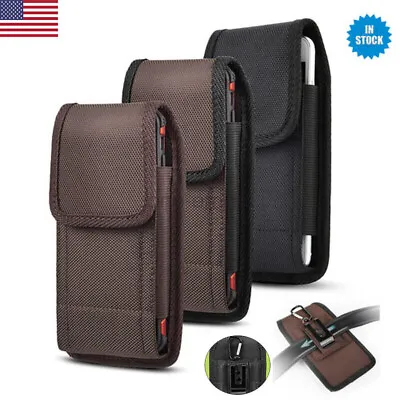 Cell Phone Holster Vertical Carrying Belt Clip Case Pouch Cover For Phone 14/15 • $7.99