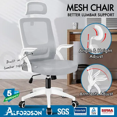 $89.95 • Buy ALFORDSON Mesh Office Chair Computer Seat Executive Study Work Gaming 