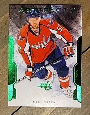 2011-12 Artifacts Emerald Parallel #52 Mike Green 94/99 - Washington Capitals • $4.35