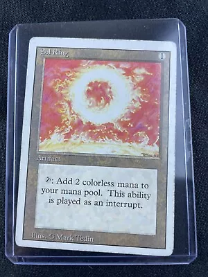 MTG Sol Ring Revised Edition Regular Uncommon • $15.97