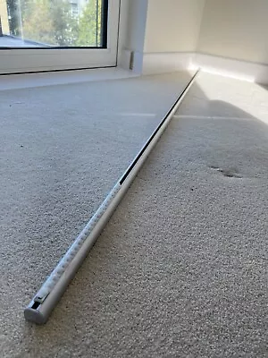 £75 • Buy Silent Gliss 3842 Ceiling Silver Curtain Track 220 Cm RRP £120.05