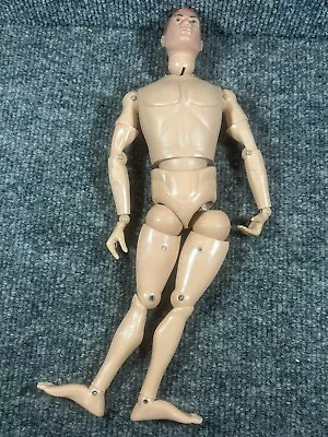 Vintage Gi Joe Action Marine Red Head Parent Pending Slotted Shoulder Painted • $31