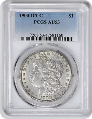 1900-O/CC Morgan Silver Dollar AU53 PCGS • $479