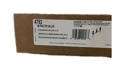 MOEN 2-Handle 3-Hole Roman Tub Adjustable Rough-In Valve - 1/2 In. CC Connection • $79.95