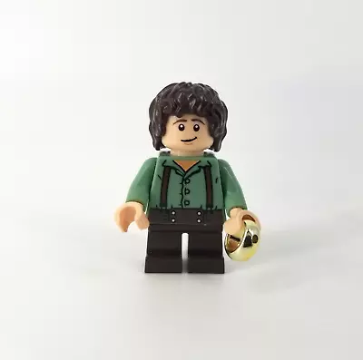 LEGO LOTR Minifigure Frodo Green Shirt Lord Of The Rings 9469 Or 30210 Hobbit • $12