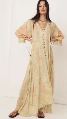 $202.50 • Buy Spell & The Gypsy Butterfly Gown Maxi Dress Size Small