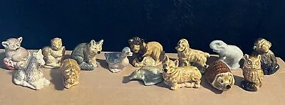 Vintage Lot Of 14 Wade Whimsies England Figurines Collectibles • $19.99