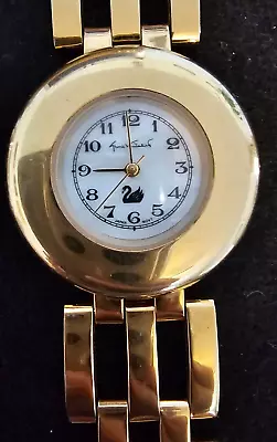 Beautiful Vintage Gold Gloria Vanderbilt Swan Women's Wristwatch. Not Tested. • $10