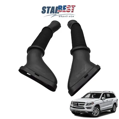 Left & Right Air Intake Inlet Duct Hose For 2013-2014 Mercedes Benz GL550 GL450 • $42