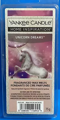 Yankee Candle Home Inspiration UNICORN DREAMS WAX MELT 6 PACK NEW • $6