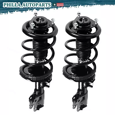 Black Pack 2 Front Shock Strut Fit For 2008-2017 Mitsubishi Lancer ESDEGT • $129.84