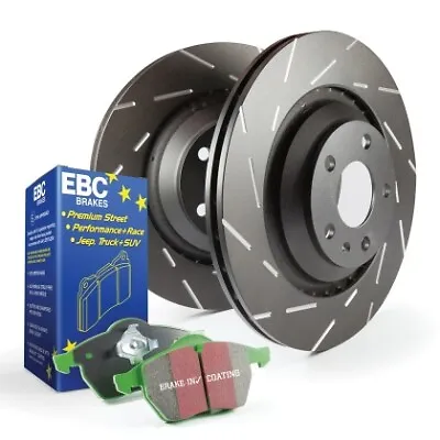 EBC Greenstuff Brake Pads & Slotted Rotors For 90-96 300ZX Z32 [Front] • $318.10